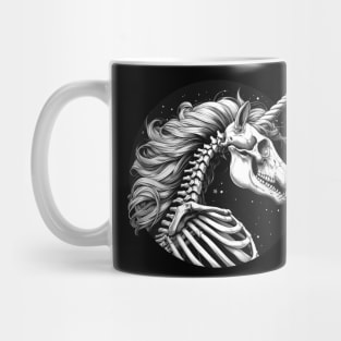 Death unicorn Mug